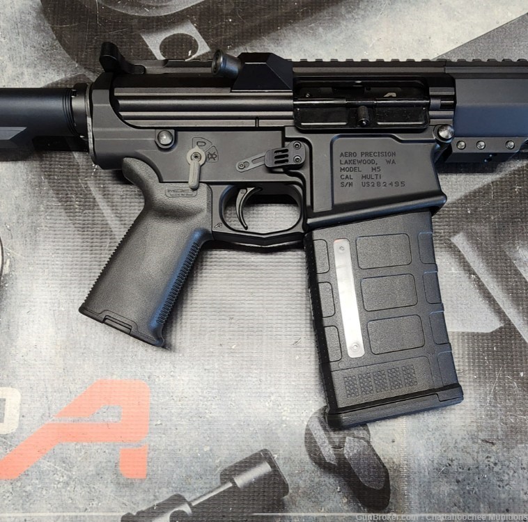 8.6 Blackout M5 AR10 12” Pistol BLK - Aero Precision, Alex Pro, Mos-Tek-img-2