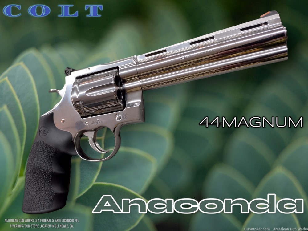 Colt ANACONDA Revolver in 44 Mag 44Mag CAOK! NO RES-img-0