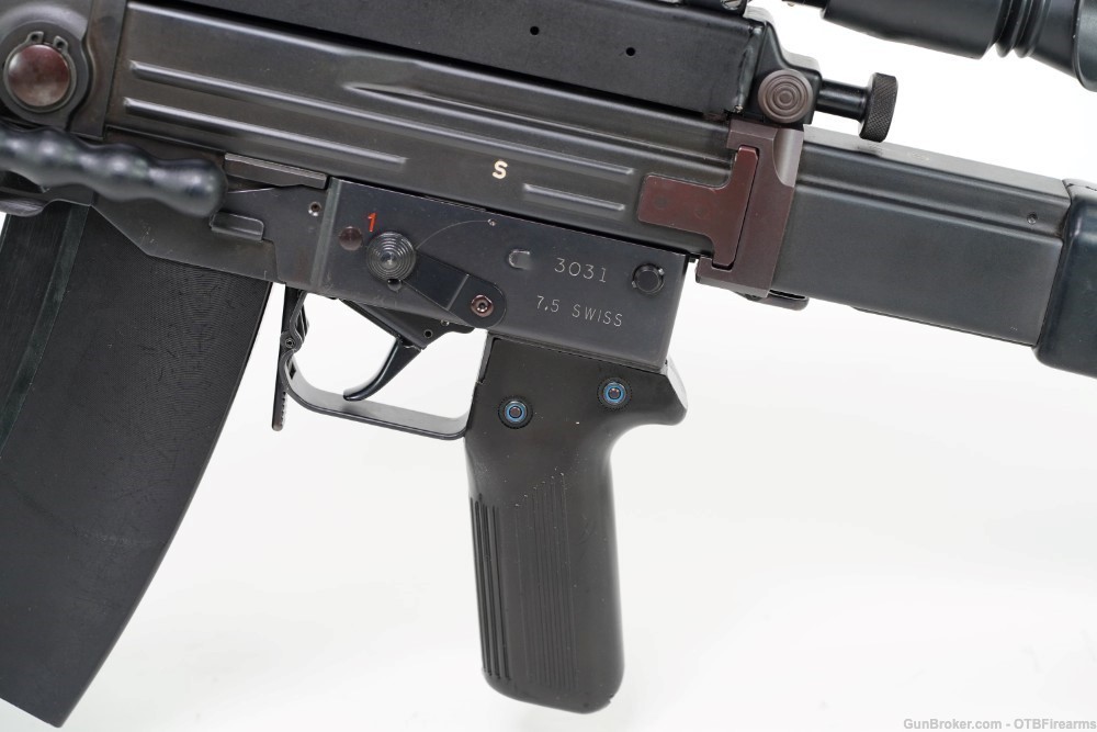 Sig Arms Super Rare PE57 with Hen's Tooth Kern Scope and Mount -img-7