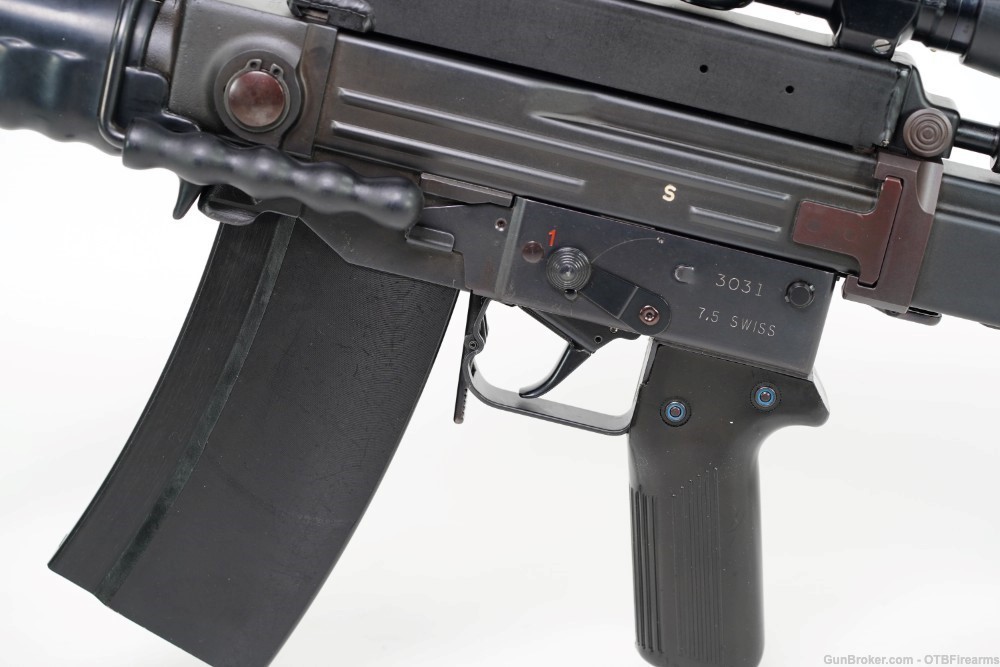 Sig Arms Super Rare PE57 with Hen's Tooth Kern Scope and Mount -img-6