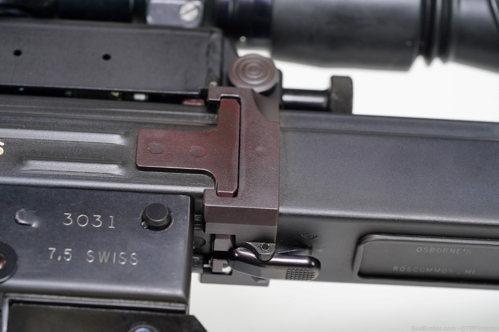 Sig Arms Super Rare PE57 with Hen's Tooth Kern Scope and Mount -img-43