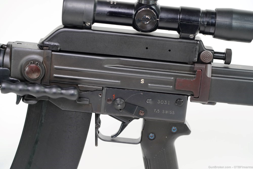Sig Arms Super Rare PE57 with Hen's Tooth Kern Scope and Mount -img-5