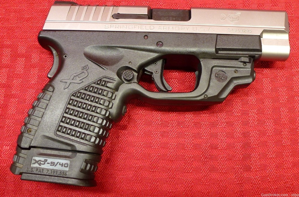 Springfield Armory XDS-9 4.0 Semi Auto Pistol, Laser Sight, One Magazine-img-4