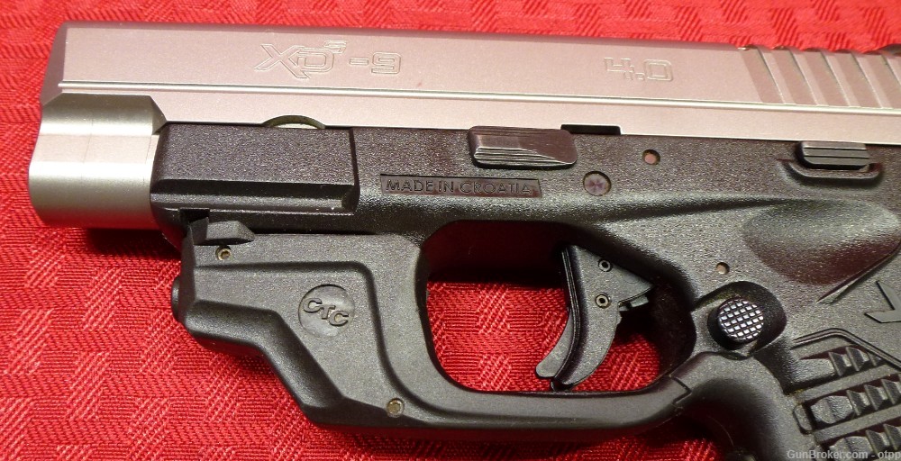 Springfield Armory XDS-9 4.0 Semi Auto Pistol, Laser Sight, One Magazine-img-2
