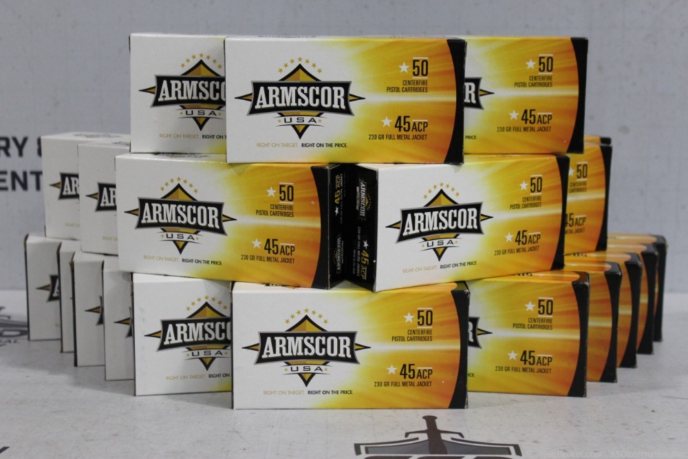 Armscor 45acp 230gr FMJ AC45A-12N DL/Adult Signature Required!-img-0