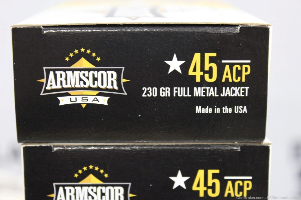 Armscor 45acp 230gr FMJ AC45A-12N DL/Adult Signature Required!-img-1