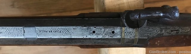 J P Lower Marked 1/2 stock .44 Rifle-img-6