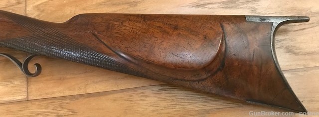 J P Lower Marked 1/2 stock .42 Rifle-img-9