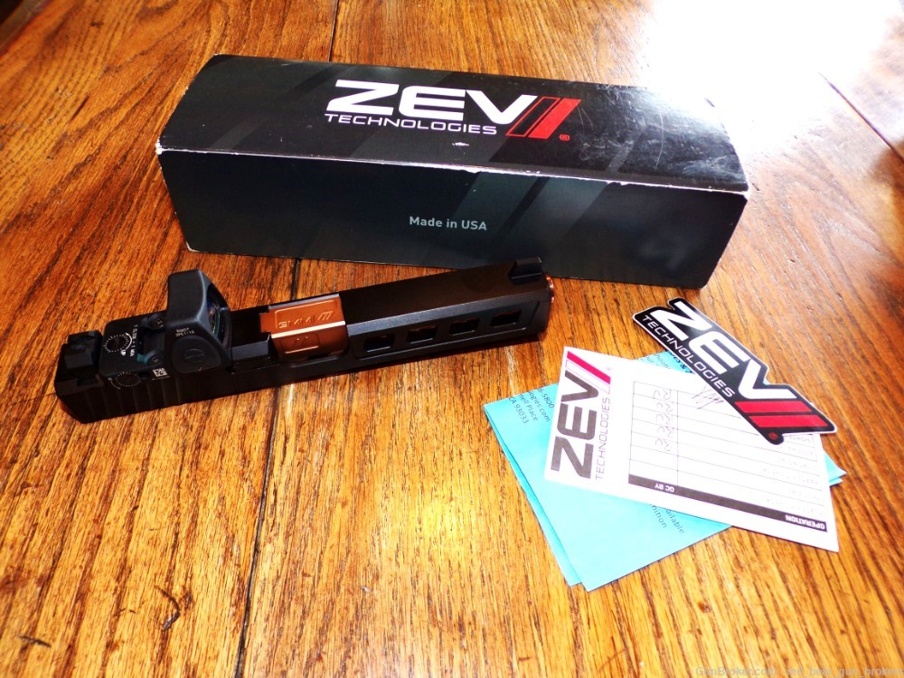 ZEV Glock 17 Dragonfly Complete Slide + ZEV Barrel + Trijicon RMR-img-0