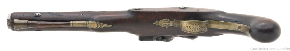 English Flintlock Pistol .75 caliber (AH3076)-img-5