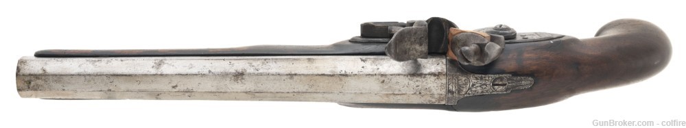 English Flintlock Pistol .75 caliber (AH3076)-img-4