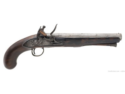 English Flintlock Pistol .75 caliber (AH3076)