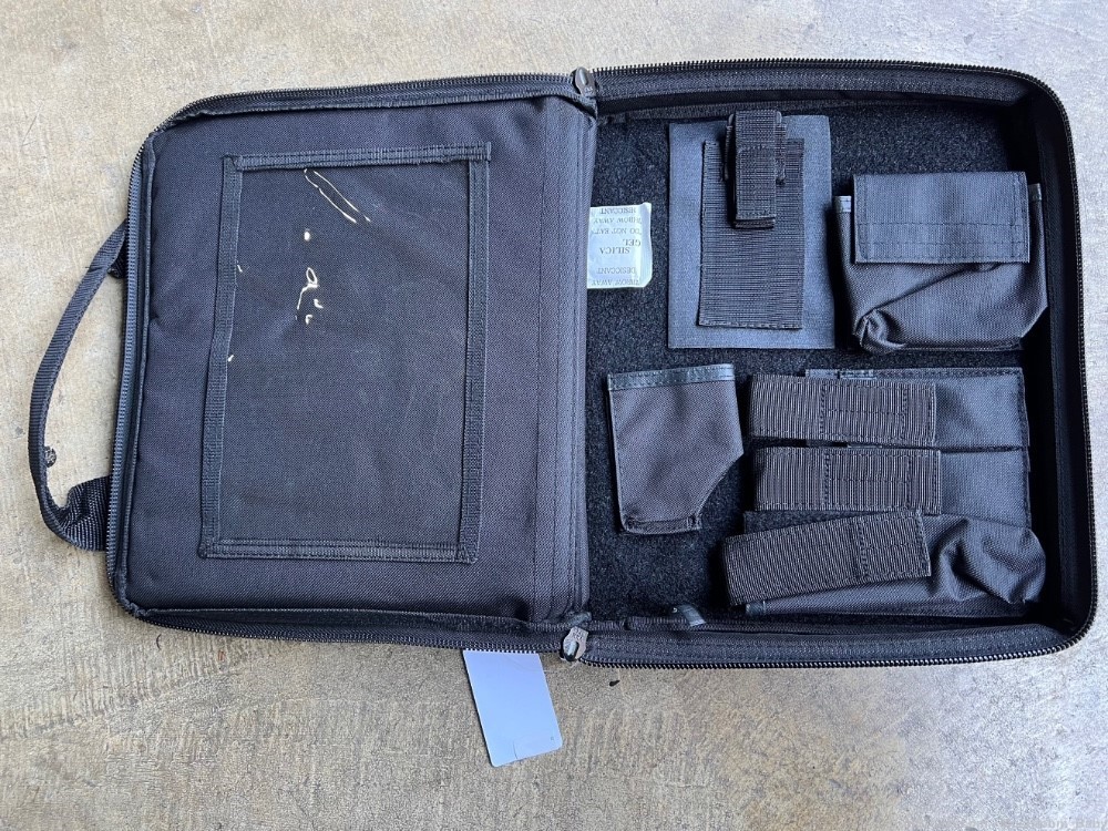 HK Heckler Koch Pistol Padded Case Bag Black Mark 23 USP P30 P2000 Match-img-1