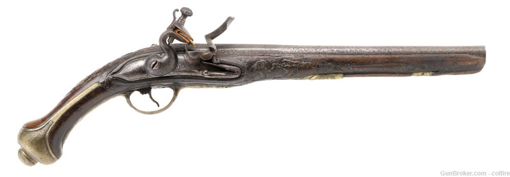 Turkish (Ottoman Empire) Flintlock Pistol (AH4251)-img-0