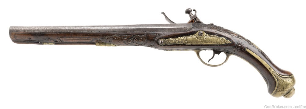 Turkish (Ottoman Empire) Flintlock Pistol (AH4251)-img-1