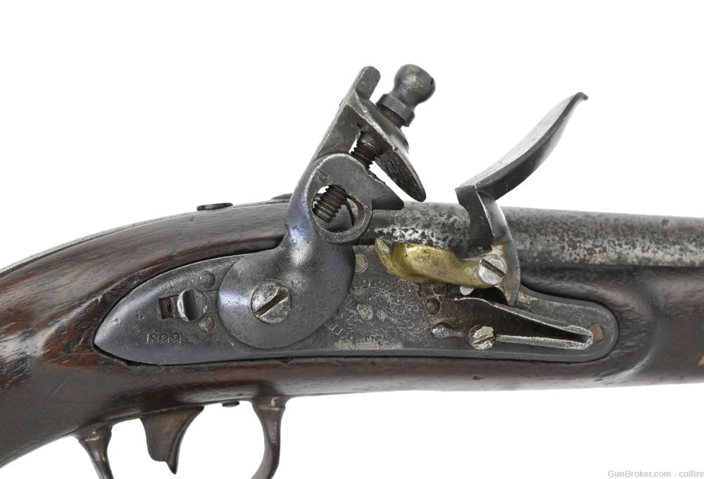 U.S. Model 1819 Flintlock Pistol by Simeon North (AH5758)-img-2
