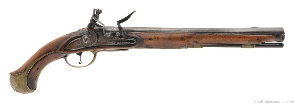 Revolutionary War Period Dutch Cavalry Pistol (AH8343)-img-0