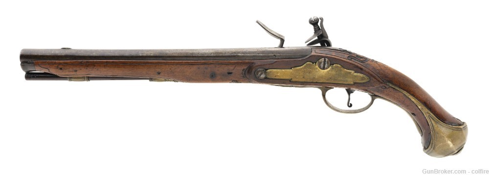 Revolutionary War Period Dutch Cavalry Pistol (AH8343)-img-2