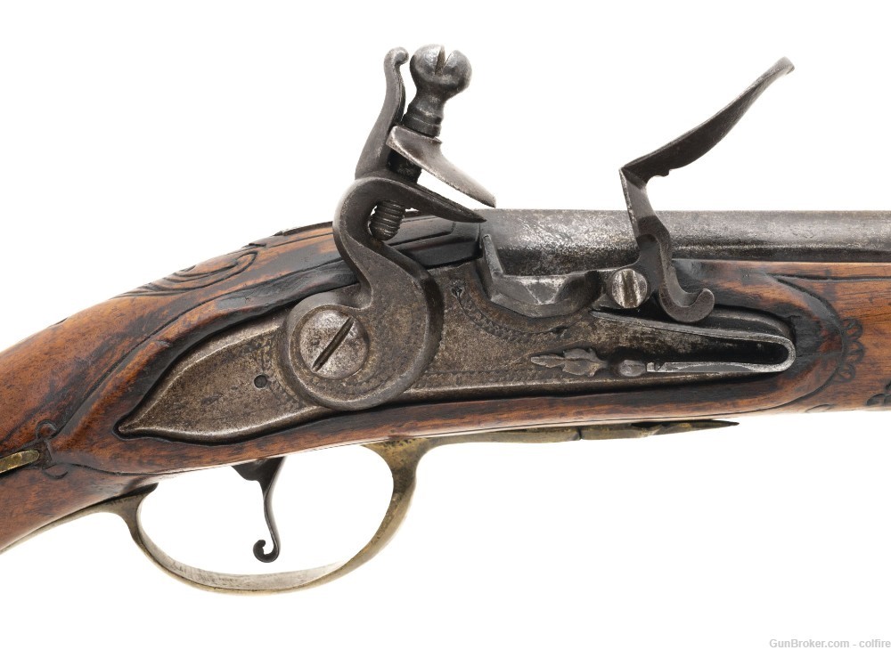 Revolutionary War Period Dutch Cavalry Pistol (AH8343)-img-1