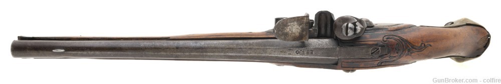 Revolutionary War Period Dutch Cavalry Pistol (AH8343)-img-4