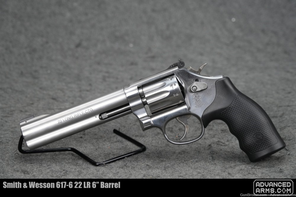 Smith & Wesson 617-6 22 LR 6” Barrel-img-0
