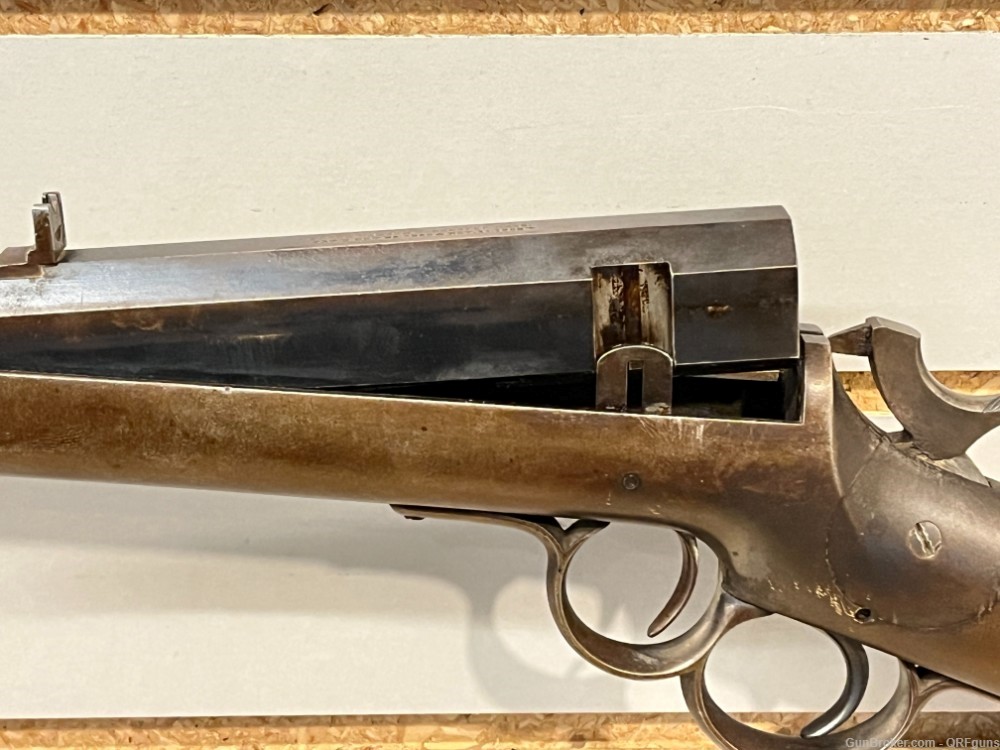 Frank Wesson Model 1859 2 Trigger Breech .44 rimfire USED SHIPS FAST -img-23