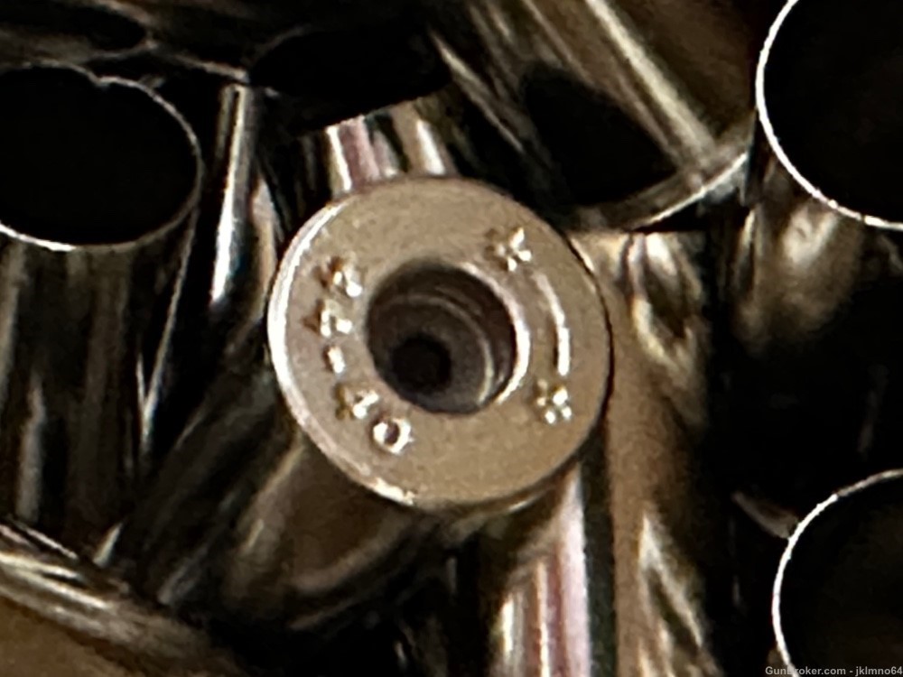 80 pieces of Starline 44-40 Win Winchester 44 WCF nickel plated brass-img-1