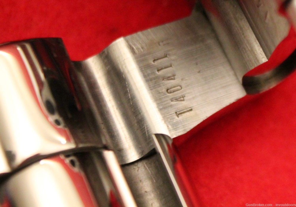 Colt Python Bright Stainless steel .357 Magnum 6"-1985-img-12
