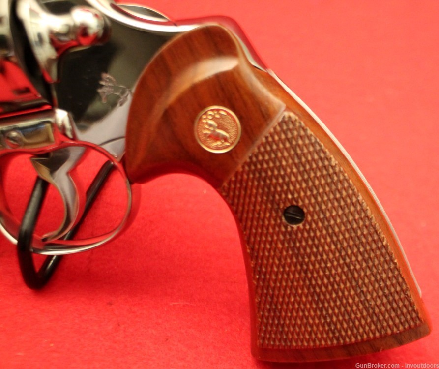 Colt Python Bright Stainless steel .357 Magnum 6"-1985-img-10