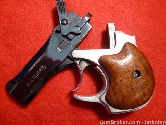 High Standard Nickel Derringer .22 Magnum -img-6