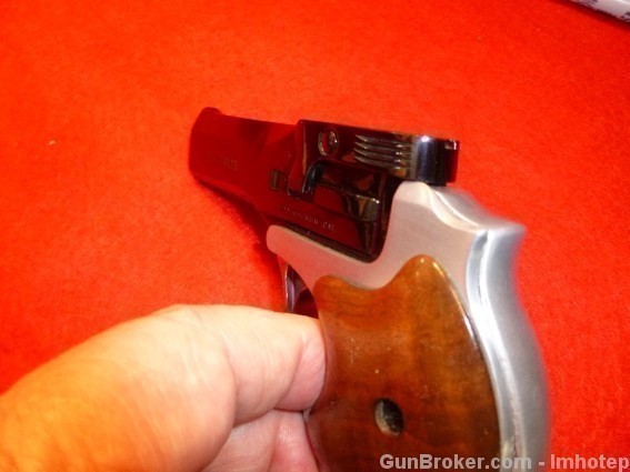 High Standard Nickel Derringer .22 Magnum -img-4