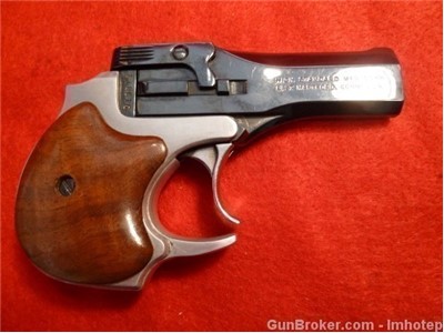 High Standard Nickel Derringer .22 Magnum 
