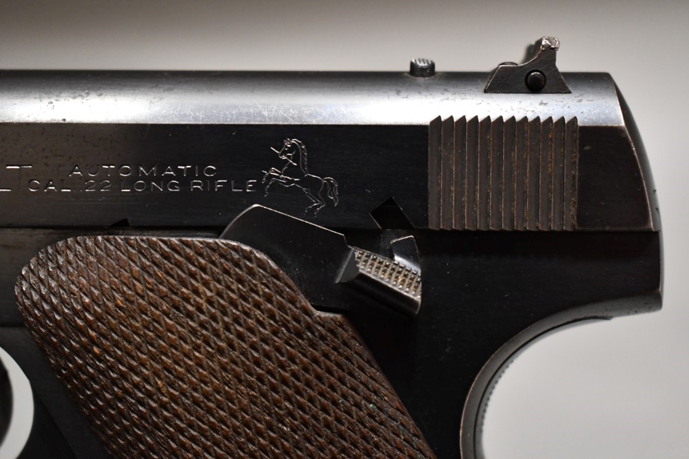 Nice Colt Woodsman Semi Auto Pistol 4 5/8" 22 LR 1937 C&R-img-10