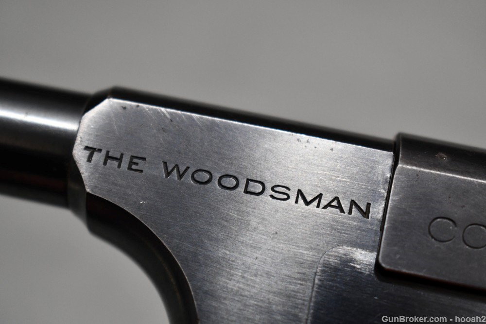 Nice Colt Woodsman Semi Auto Pistol 4 5/8" 22 LR 1937 C&R-img-28
