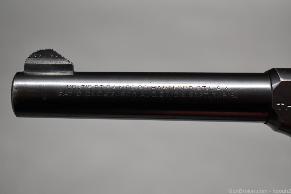 Nice Colt Woodsman Semi Auto Pistol 4 5/8" 22 LR 1937 C&R-img-13