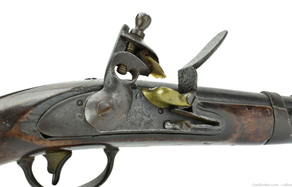 U.S. Model 1816 Flintlock Pistol by S. North (AH5105)-img-5