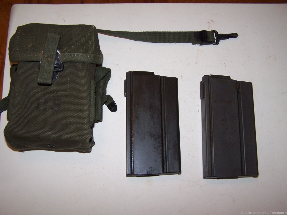 2-M14 US Magazines KMT W/Pouch-img-0