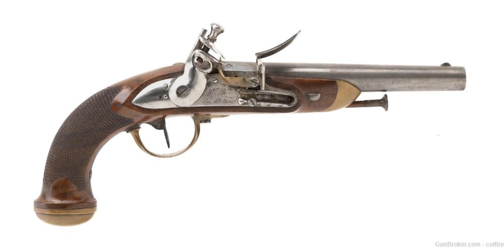 Fine Pair of French Model 1816 Officer's Pistols (AH6438)-img-1