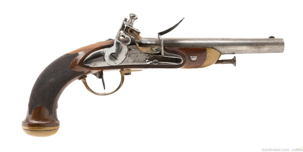 Fine Pair of French Model 1816 Officer's Pistols (AH6438)-img-7