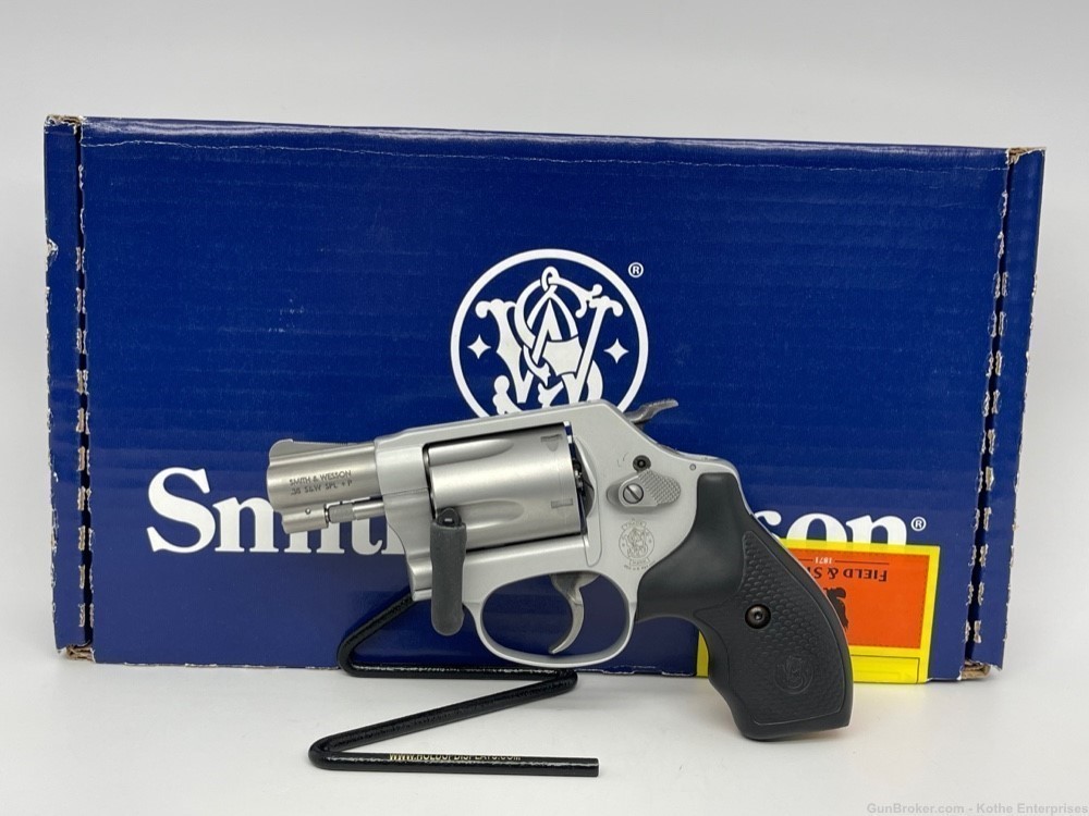 Smith & Wesson Model 637-2 Airweight 38 Spl +P Very Good-img-0