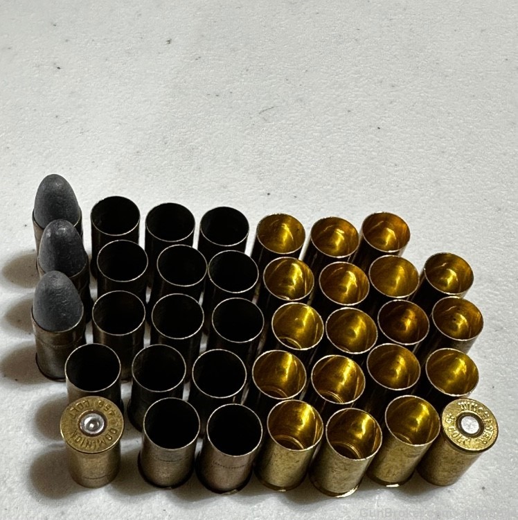 36 pieces of 455 Colt Eley Webley brass cases-img-0