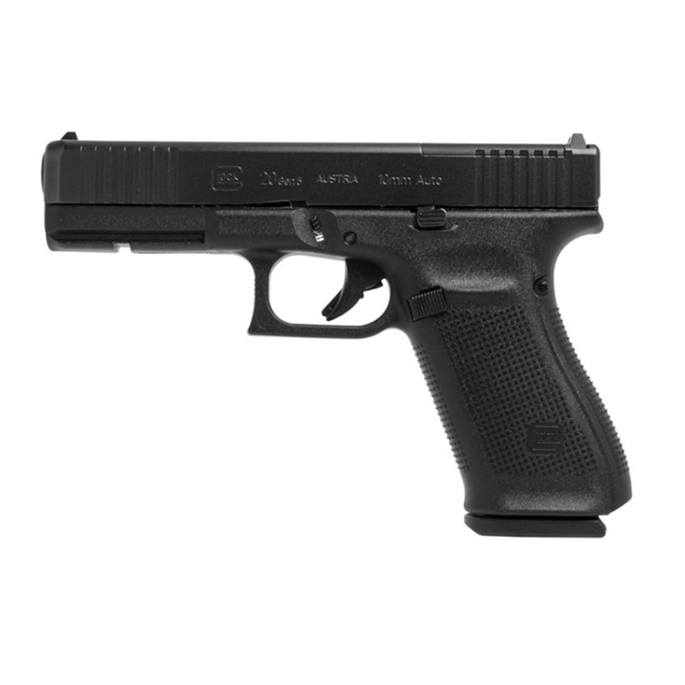 Glock G20 Gen 5 MOS 10MM Pistol 4.61 15+1 Black-img-1