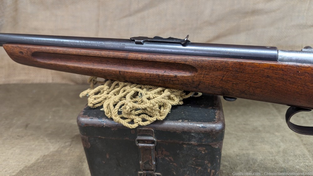 Rare Winchester Model 67 Junior, pre-war, early grooved stock -img-10