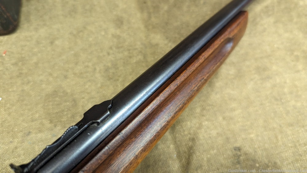 Rare Winchester Model 67 Junior, pre-war, early grooved stock -img-30