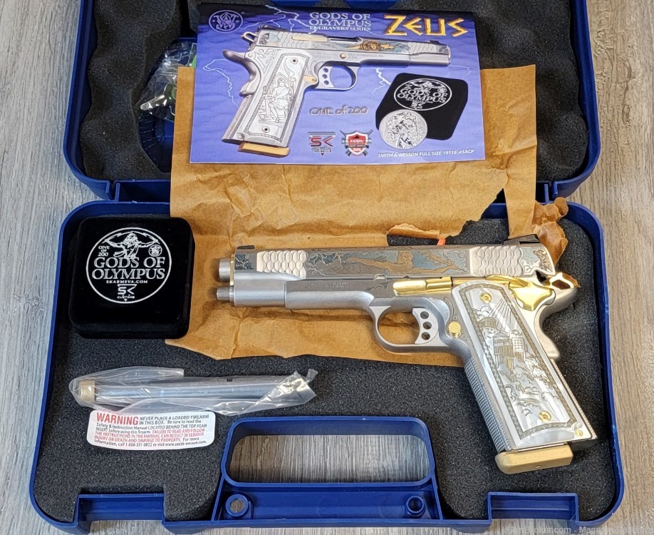 Collectable Smith & Wesson Gods of Olympus 1911 191 of 200 1911-img-12