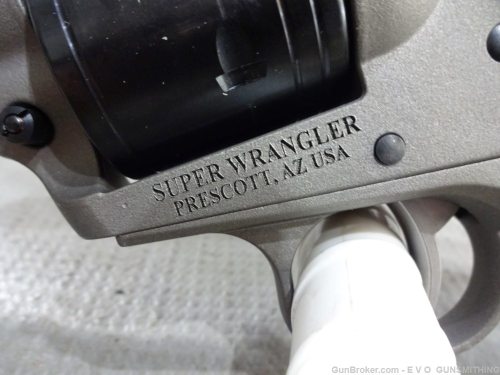 Ruger Super Wrangler 22 LR/22 WMR 6 Shot 5.50" Silver Cerakote 2033 02033-img-8