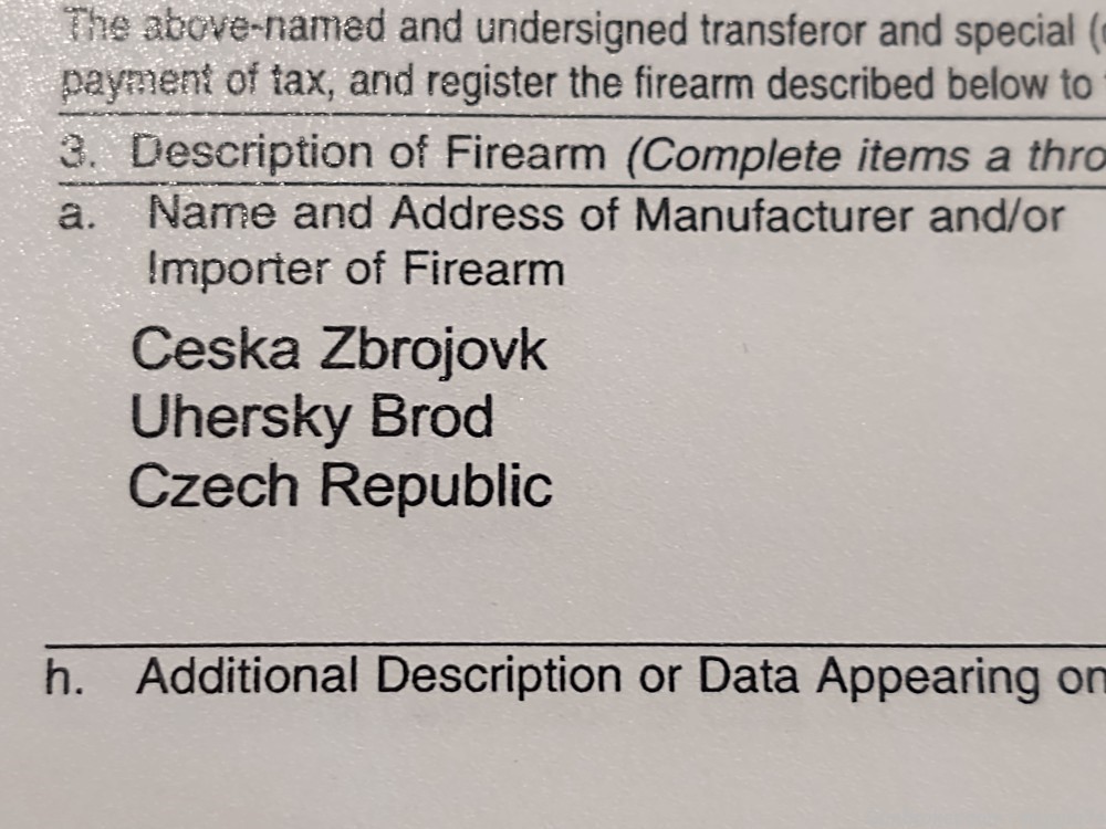 No Demo Letter Machinegun CZ UK59 7.62x54r Factory Post Sample Czech PKM-img-11
