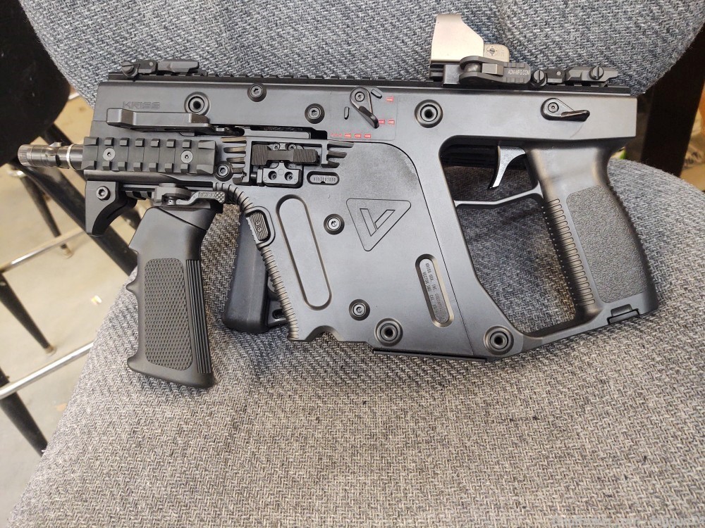 No Demo Letter Machinegun Kriss Vector Super V SMG 9mm Post Dealer Sample-img-7