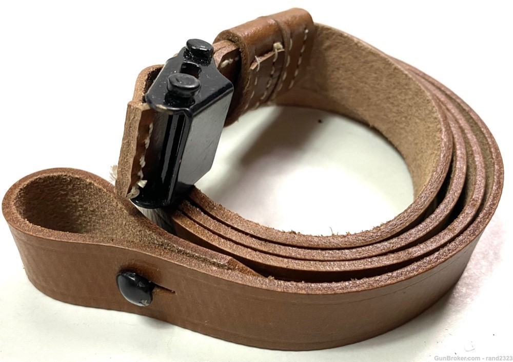 WWII GERMAN MP38 MP40 LEATHER CARRY SLING-img-2