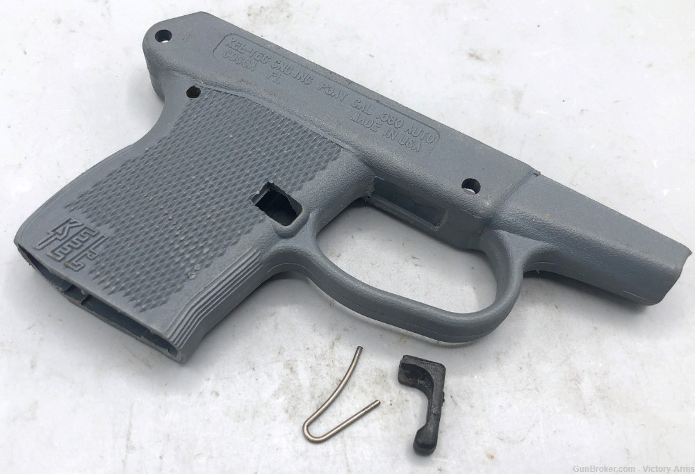 Kel-Tec P3AT .380 Auto Pistol Frame - Grey Color-img-0